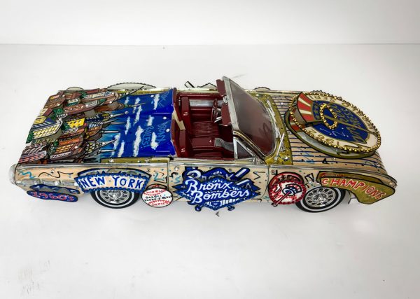 1962 NY Yankees Original 3-D Hand Painted Metal Car Online Hot Sale