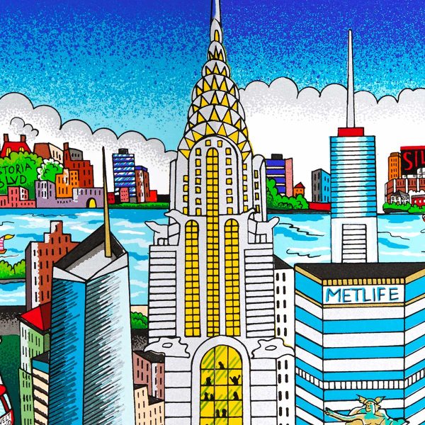 #Manhattan Mural... An Island of Hopes and Dreams Online Sale