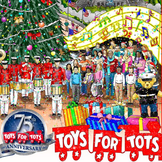 75 Years of Toys for Tots on Sale