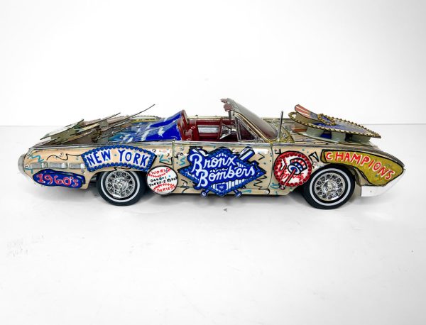 1962 NY Yankees Original 3-D Hand Painted Metal Car Online Hot Sale