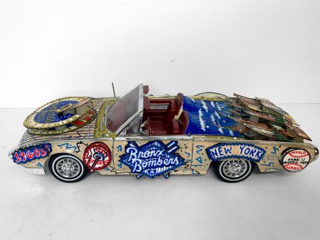 1962 NY Yankees Original 3-D Hand Painted Metal Car Online Hot Sale