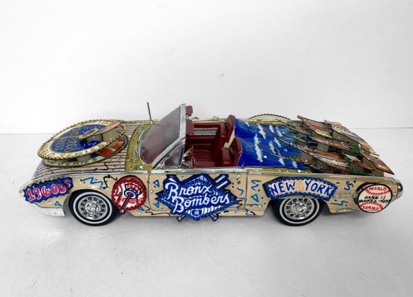 1962 NY Yankees Original 3-D Hand Painted Metal Car Online Hot Sale