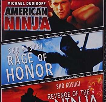 AMERICAN NINJA REVENGE OF THE NINJA RAGE - DVD-TRIPLE FEATURE Online Hot Sale