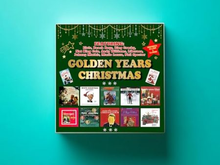 BING CROSBY - GOLDEN YEARS CHRISTMAS CD AND DVD BOX SET (CD) Fashion