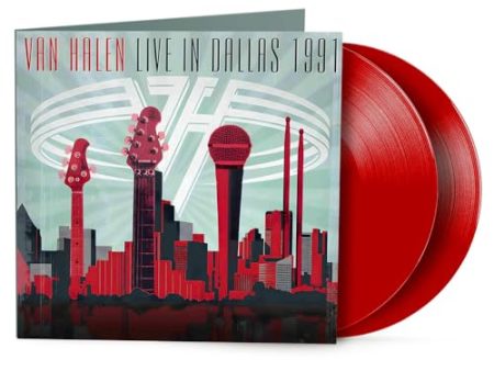 VAN HALEN - VAN HALEN LIVE IN DALLAS 1991 (RED VINYL W  LOGO ETCHING) Cheap