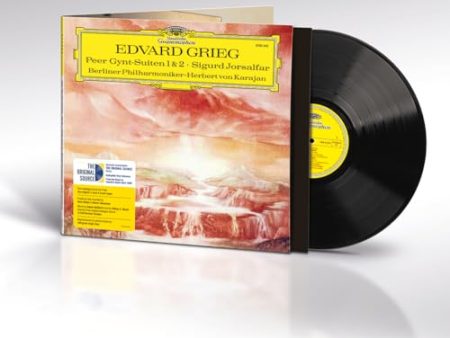 GRIEG   KARAJAN   BERLINER PHILHARMONIKER - PEER GYNT SUITES 1 & 2, SIGURD JORSALFAR (ORIGINAL (VINYL) Online Hot Sale